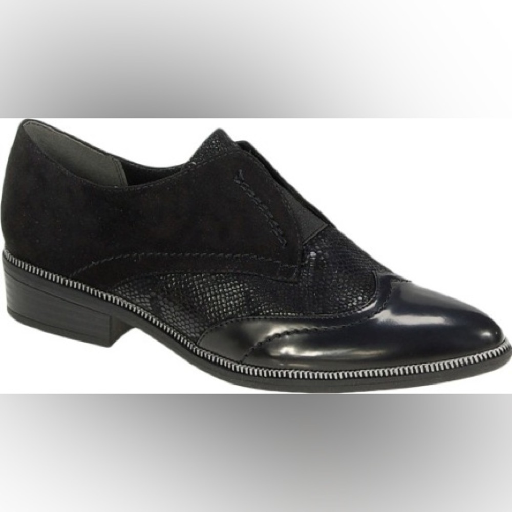058. Tamaris Phanie Flat Oxfords size EU 41/US 10. - Picture 4 of 6